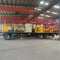 Foreuse portable montée sur remorque à prix d'usine pour le forage in situ de puits d'extraction d'uranium en Asie centrale