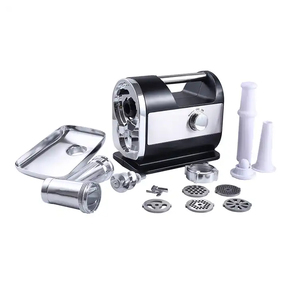 Robot Culinaire Hachoir à Viande en Acier Inoxydable OEM pour Usage Domestique, Moulin à Viande, Pièces Détachées Gratuites, 300 220 MGH, Machine à Saucisses - Product Image 6