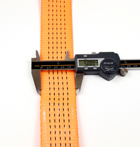 רצועת קשירה עם רטצ'ט מפוליאסטר 2 אינץ', 5 טון, עמיד במיוחד, עם וו כפול בצורת J - Product Image 5