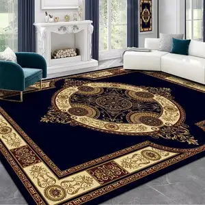 Alfombra de adoración de terciopelo con diamantes dorados, estera de oración musulmana de moda Simple, fabricante al por mayor, gran oferta