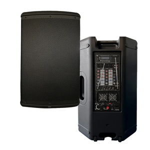 Altavoces <span class=keywords><strong>Leon</strong></span>-audio <span class=keywords><strong>LA</strong></span>-715EON de 15 Pulgadas, Caja de Sonido Activa Profesional, Entrada de Micrófono de 4 Canales, Altavoz Bluetooth con Batería - Product Image 1