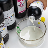 Tinta UV Digital Putih untuk Pencetakan Akrilik PVC Transparan