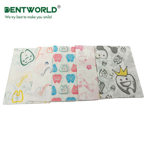 Servilletas de tejido colorido para clínica Dental, Baberos desechables impermeables y personalizados para pacientes dentales, color blanco - Product Image 6