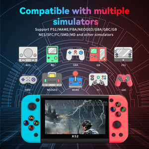 X52 Cầm Tay Trò Chơi Giao Diện Điều Khiển HD 5.1 Inch Xách Tay Retro Trò Chơi Giao Diện Điều Khiển Được Xây Dựng Trong Retro Trò Chơi Cổ Điển Âm Thanh <span class=keywords><strong>Video</strong></span> Máy Nghe Nhạc - Product Image 5