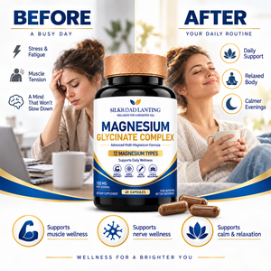 Formule avancée multi-magnésium, 12 types de glycinate de magnésium pour une absorption rapide et la santé osseuse - Product Image 4