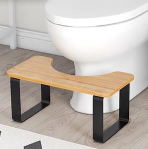 Modern Non-Slip Metal Toilet <strong>Stool</strong> <strong>for</strong> Adults <strong>Bathroom</strong> Foldable Ottoman with Storage <strong>for</strong> Bedroom &amp; Hotel Use - Product Image 5
