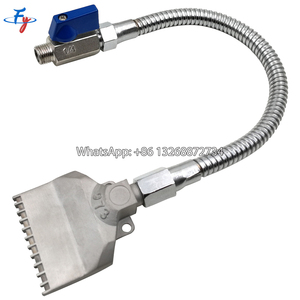 Boquilla de soplado de aire de chorro de aire de viento de acero inoxidable FY 973, boquilla de soplado de compresión de aire de viento, cuchillo de aire <span class=keywords><strong>Silvent</strong></span> - Product Image 2