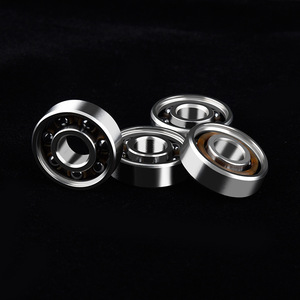 608 Ceramic Ball Bearings 8x22x7mm Hybrid Stainless Steel Open Design For Fidget Spinners Skateboard Wheels - Product Image 2