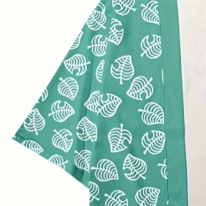 Kimono <span class=keywords><strong>Haori</strong></span> rosa con estampado de hojas para mujer, disfraz de Cosplay de animales, disfraz tradicional japonés <span class=keywords><strong>verde</strong></span> para hombre, ropa de calle Yukata - Product Image 3