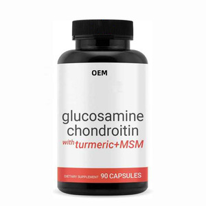 OEM Glucosamine Capsules Suppléments de soutien articulaire Glucosamine Chondroïtine Msm Capsules Avec Curcuma Curcumine - Product Image 1
