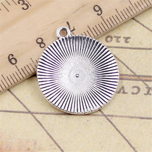 Ciondoli fatti a mano infiniti 28x24mm ti amo per sempre ciondoli Vintage tibetano Color argento per collana braccialetto fai da te per bambini - Product Image 3