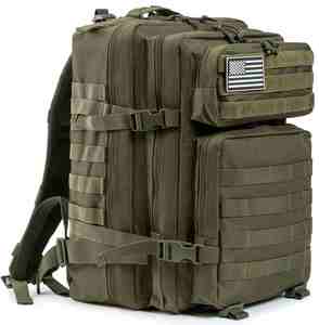 Mochila Táctica de Gran Capacidad con Patrón de Camuflaje para Hombre, Mochila de Senderismo Impermeable y Moderna con Sistema Molle - Product Image 3