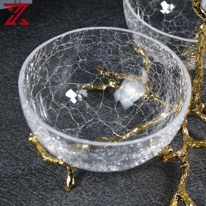 Elegante Ciotola per Frutta di Lusso, Vassoio in Vetro con Supporto per Snack, Caramelle e Frutta Secca per Salotto e Tavolo da Tè - Product Image 5