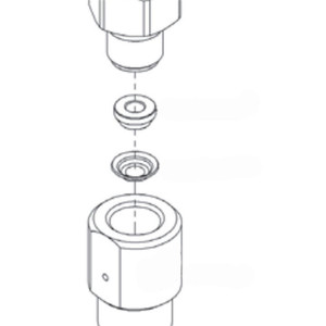 Khuyến mại giá tiên tiến máy bay phản lực nước cắt áp lực cao Nữ adapter kết nối - Product Image 2