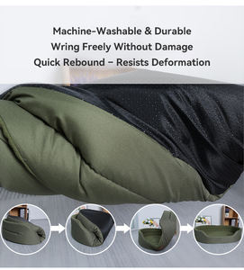 Cama de espuma de alta calidad para perros, cojín para mascotas, cama para mascotas, alfombrilla lavable extraíble para mascotas - Product Image 4