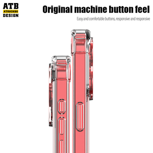 กล่องบรรจุภัณฑ์แบบปั๊มร้อน ATB TPU+PC สำหรับเคสโทรศัพท์ใสกันกระแทก รุ่น 16 Pro ป้องกันเหลือง - Product Image 3