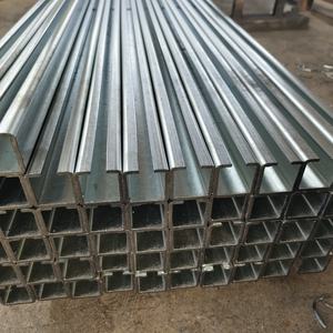 Canal de Acero Inoxidable <span class=keywords><strong>STM</strong></span> A653/A653M, Canal de Acero Corrugado, Laminado en Caliente C80x40x10 C100x50x15, Personalizable - Product Image 4