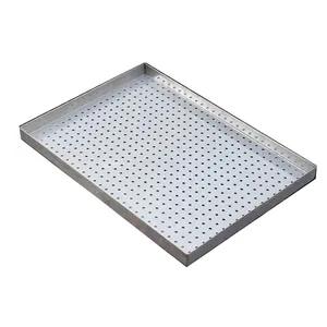 Sturdy and Durable Stainless Steel Perforated Tray Freeze Drying Tray Dehydrator Pan