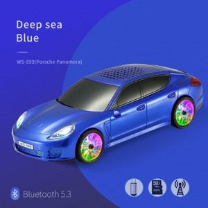 WS599 <strong>Speaker</strong> <strong>in</strong> <strong>the</strong> Shape of a <strong>Car</strong> Parlantes De Sonido Forma De Carro Panamera <strong>Car</strong> Shape <strong>Speakers</strong> - Product Image 2