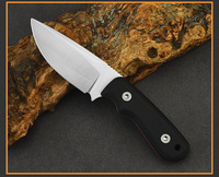 Couteau de survie multifonctionnel pliable portable en acier D2, lame haute dureté, manche G10, pour camping, chasse, personnalisation OEM
