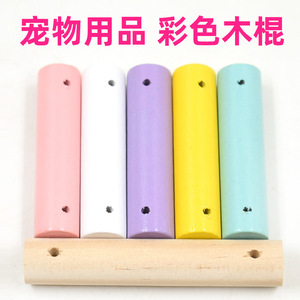 Crown Asia - Palo de madera para hámster, 1,4 cm de diámetro, 8 cm de longitud, material de pino, suministros para mascotas - Product Image 5