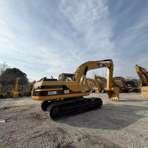 Excavadora de cadenas Caterpillar 320BL/320CL usada, 19.4 toneladas, maquinaria de construcción con caja de cambios PLC y rodamientos - Buen estado - Product Image 1