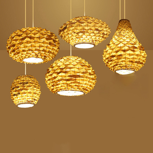 Tre ánh sáng mặt dây chuyền thời trang duy nhất treo hình học Trần gắn đèn bóng râm với điều chỉnh chiều cao phong cách tự nhiên - Product Image 5