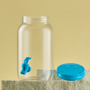 Jarra Portátil para Bebidas, Dispensador de Bebidas de Plástico Transparente, Jarra de Agua <span class=keywords><strong>con</strong></span> <span class=keywords><strong>Tapa</strong></span> - Product Image 4