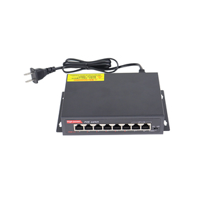 6 10/100M cổng <span class=keywords><strong>ethernet</strong></span> PoE chuyển đổi 2 10/100M cổng uplink Rack mount VLAN hỗ trợ cho IP Camera - Product Image 3