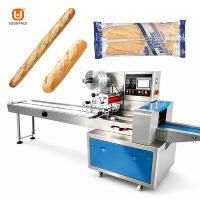 Machine d'emballage automatique pour pain long et baguettes, en stock