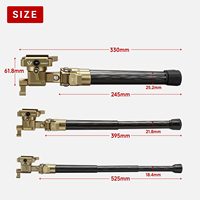 Accessoire de trépied de chasse XAMOREST, réglable de 6 à 9 pouces, en fibre de carbone, support pour observation des oiseaux, ODM OEM