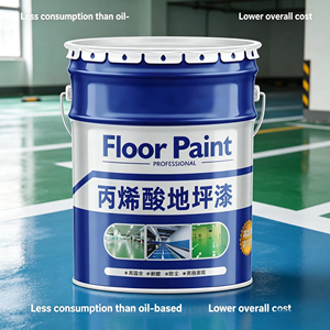 Fournisseur direct d'usine de peinture acrylique pour sols, revêtement de sol hautement résistant à l'usure pour ateliers industriels - Product Image 4