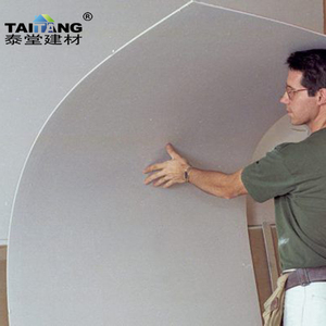 9Mm Ba13 Plaque Pltre Ba13 Gypse Plafond Plaque De Plâtre 900X1800 Vert Mur Sec pour Salle De Bains - Product Image 1