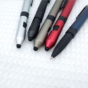 Stylo multifonctionnel 1,0 mm pour extérieur avec lampe LED, support de téléphone portable, boussole et écran tactile – Haute qualité, personnalisable avec logo d'entreprise - Product Image 5