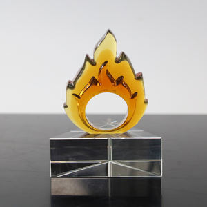 קישוט לזכוכית להבה ליולי פנג שואי קישוט זכוכית בית מחליק/עיצוב למשרד סינגאפורה & הון - Product Image 4