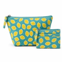 Sacs cosmétiques en PVC tendance avec fermeture éclair, imperméables et durables, pour le rangement portable de maquillage en voyage