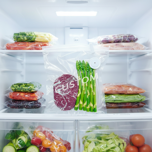 Bolsas de Compresión al Vacío Personalizadas de Grado Alimenticio, Bolsas de Almacenamiento al Vacío con Cierre y Válvula de Aire para Frutas, Verduras y Alimentos - Product Image 6