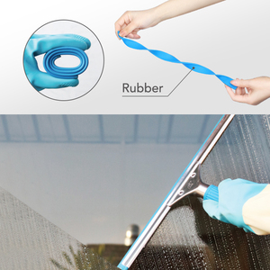 Cây Lau Cửa Sổ Chuyên Nghiệp Cây Lau Nhà Tắm Bằng Silicon Làm Sạch Kính Dài Có Thể Thu Gọn Tay Cầm - Product Image 2