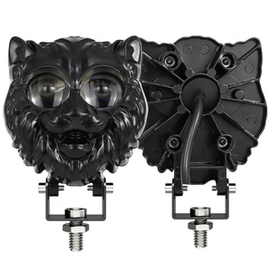 Faro LED para Motocicleta, Luz Blanca y Amarilla, Luces Antiniebla, Faro LED Universal para Motocicleta, Lámpara de Ensamblaje para Motor - Product Image 2