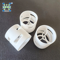 Cincin Pall Plastik Polipropilena Berkualitas Tinggi (16mm-90mm) untuk Menara Degasser Harga Pabrik