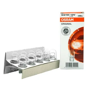 OSRAM 7505 12V W21W Bombilla halógena Iluminación interior Luz de lectura Iluminación automotriz