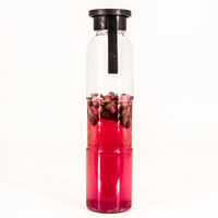 Bouteille d'eau sport en Tritan avec bouchon à vis, impression de logo personnalisée, sans BPA, anti-fuite, pour cadeaux promotionnels