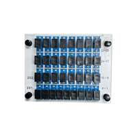 Répartiteur optique fiable SM 1x16 FC PLC, carte d'insertion FTTH ABS pour boîtier réseau HI LINK, certifié CE Wirenet, garantie 12 mois