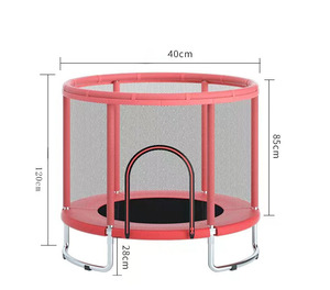 Snbo New Style Product Children Solid Color Jumping Cloth <strong>Trampoline</strong> With Safety <strong>Net</strong> - Product Image 3