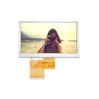 Module d'affichage LCD TFT IPS de 4,3 pouces, résolution 800x480, interface TTL, écran LCD médical industriel, luminosité de 450 nits