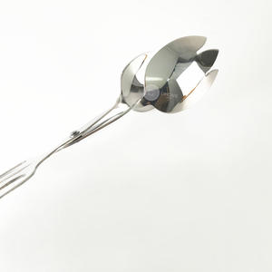 10" Kitchen Food <strong>Tongs</strong> BBQ Scissor <strong>Tongs</strong> Stainless Steel <strong>Salad</strong> Service <strong>Tong</strong> - Product Image 4
