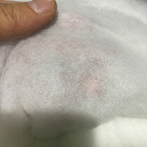 Rembourrage en polyester <span class=keywords><strong>ouate</strong></span> 60GSM sur tissu thermique collé à air chaud à travers l'<span class=keywords><strong>ouate</strong></span> non tissée <span class=keywords><strong>pour</strong></span> oreillers - Product Image 4