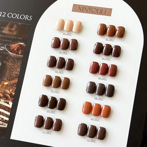 12色圣诞红色凝胶指甲油套装12毫升，新年假期UV凝胶上光剂色图 | 厂家批发来样定做 - Product Image 2