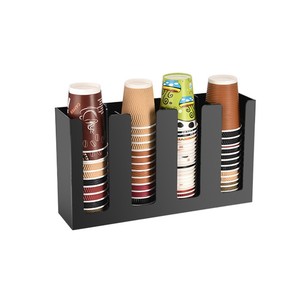Tempat Cangkir Akrilik Modern Minimalis untuk Minuman, Rak <span class=keywords><strong>Display</strong></span> untuk Kedai Teh Susu Komersial - Product Image 5