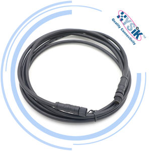 Düz M8 erkek kablo IP67 8 pozisyon 8-pin konektörü Cordset PVC PUR Overmolding kablo sensörü için - Product Image 1